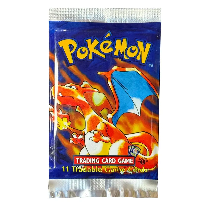 PKM New Base Set Booster Pack 11cards/pack Charizard/Venusaur/Blastoise PTCG Proxy Cards TCG Card Gifts