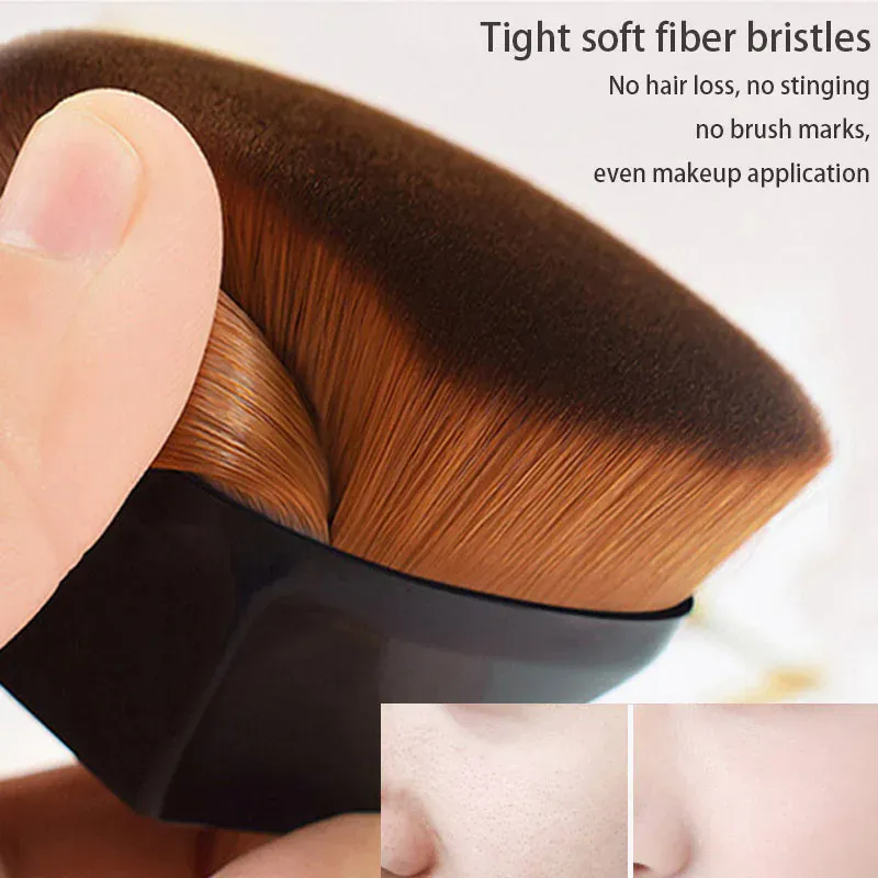 1Pcs New Arrival Foundation Brush BB Cream Makeup Brushes Loose Powder Brush Flat Kit Pincel Maquiagem Make Up Brushes — image 1