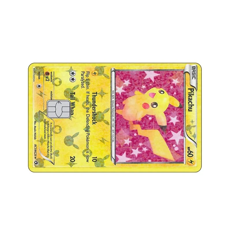 Credit Card Skin Stickers for VISA JCB MasterCard Bank Debit Card and Other IC Magnetic Card Anime Decorate Anti-degaussing — image 6