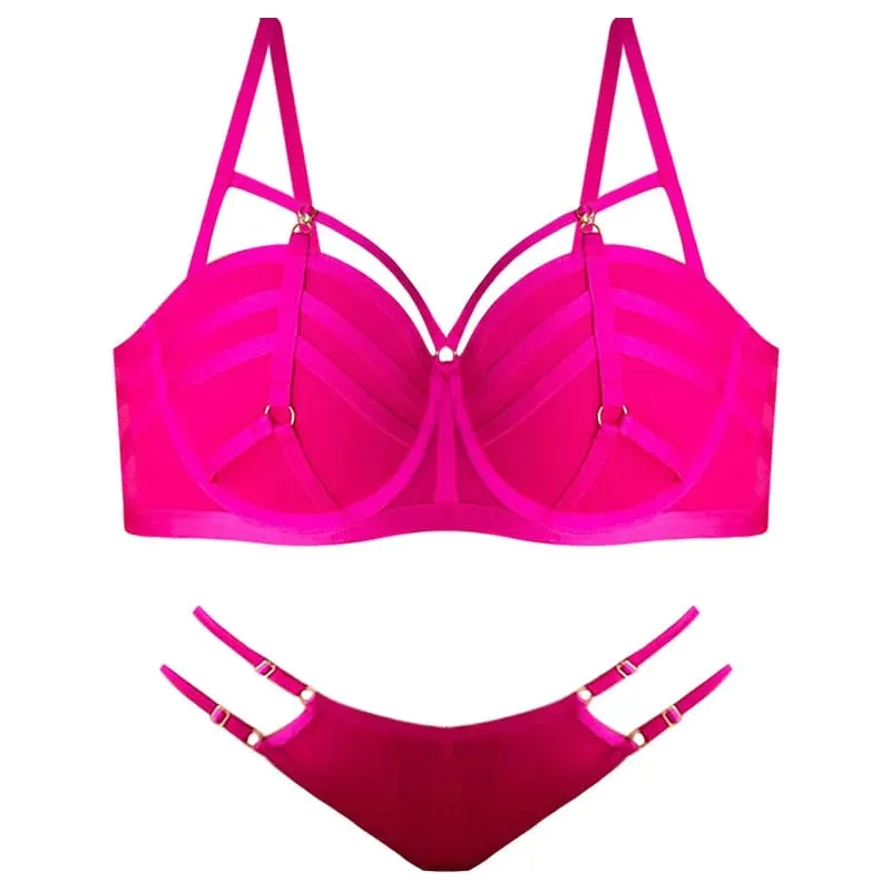 Women Sexy Round Manga Breast Bra Thick Cup Push Up Gather Bra Side Support Anti Sagging Plus Size Lingerie Underwear — image 10