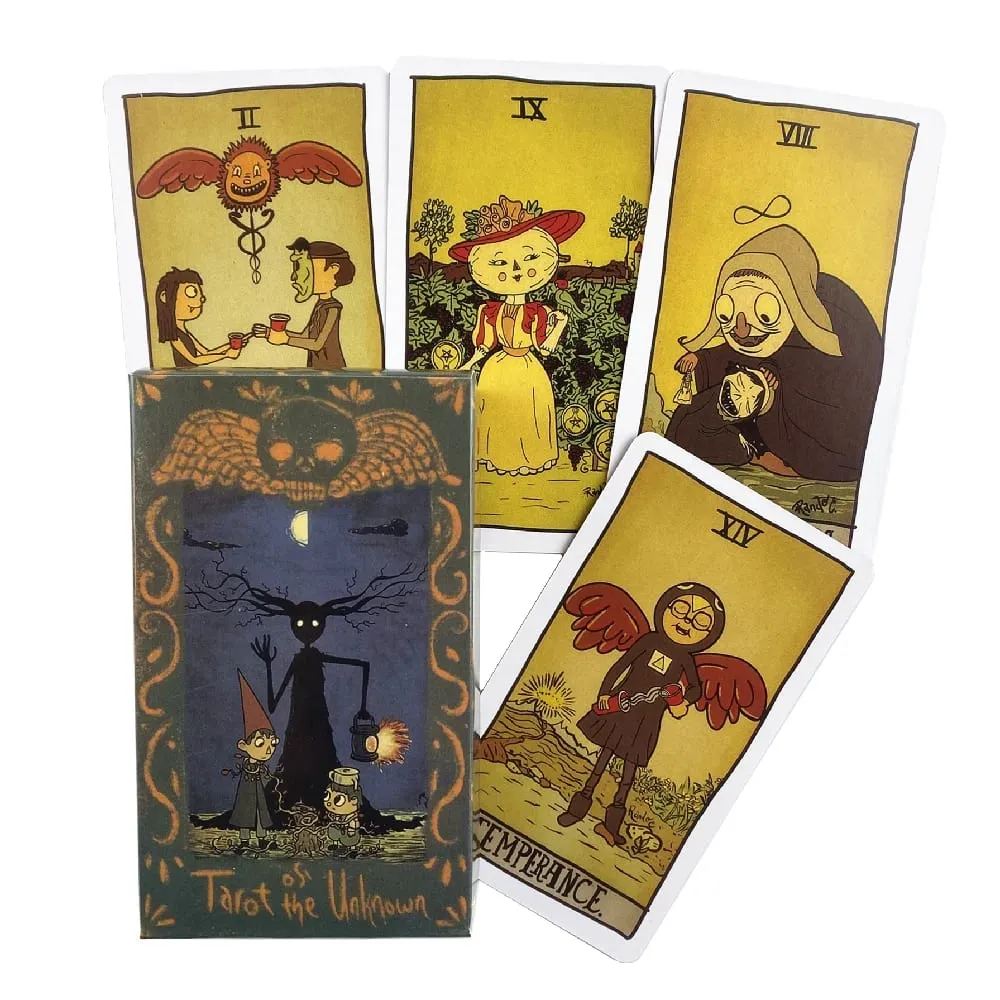 Tarot of the Unknown 78 Tarot Deck Original Tarot Cards For Beginners And E-booklet Divination Tools The Rider Tarot Deck — image 3