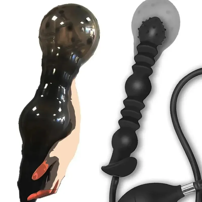 Anal Expander Expand Inflatable Anal Plug Oversized Enema Training Butt Plug Butt Dilator Ass Prostate Sex Toy para sa Mga Lalaki Babae — image 15