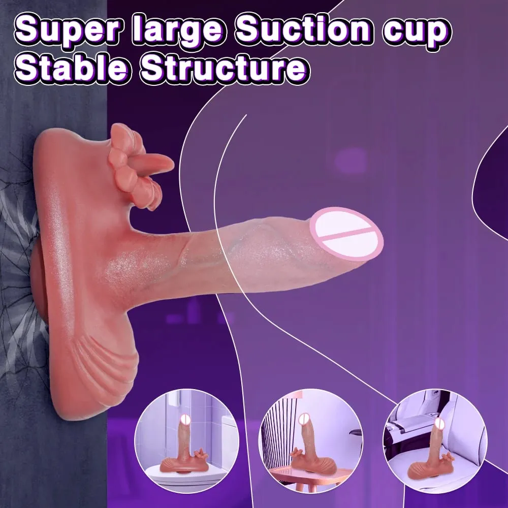 Realistic Dildo Vibrator Sit And Ride 6 IN 1 Vibrating Remote Control Vagina Anal G Spot Clitoral Stimulator Sex Toys for Women — image 5