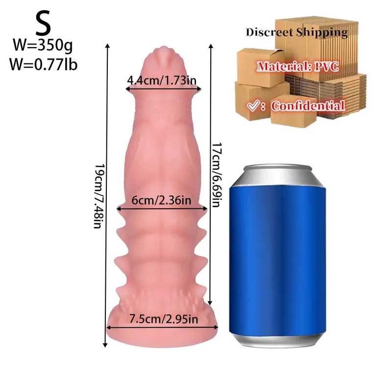 Big Anal Plug Monsters Enlargenmen Prostate Massager Huge Anal Dilator Butt Plug Anal Training Expansion Sex Toys For Women Men — image 14
