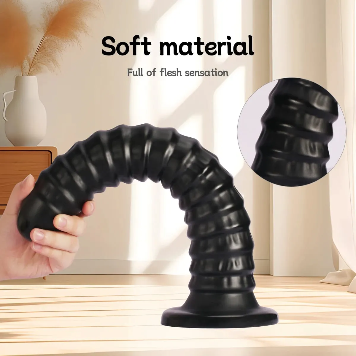 Super Long Anal Plug Bead Dildo Sex Toys For Woman Adult Sex Toys Suction Cup Big Buttplug Gay Lesbian Super Long Anal Dilator — image 5