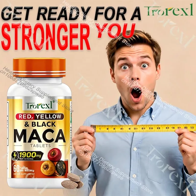 Male Performance Supplements – Support Resilience Physical Confidence & Endurance with Tri-Color Root Blend — image 2