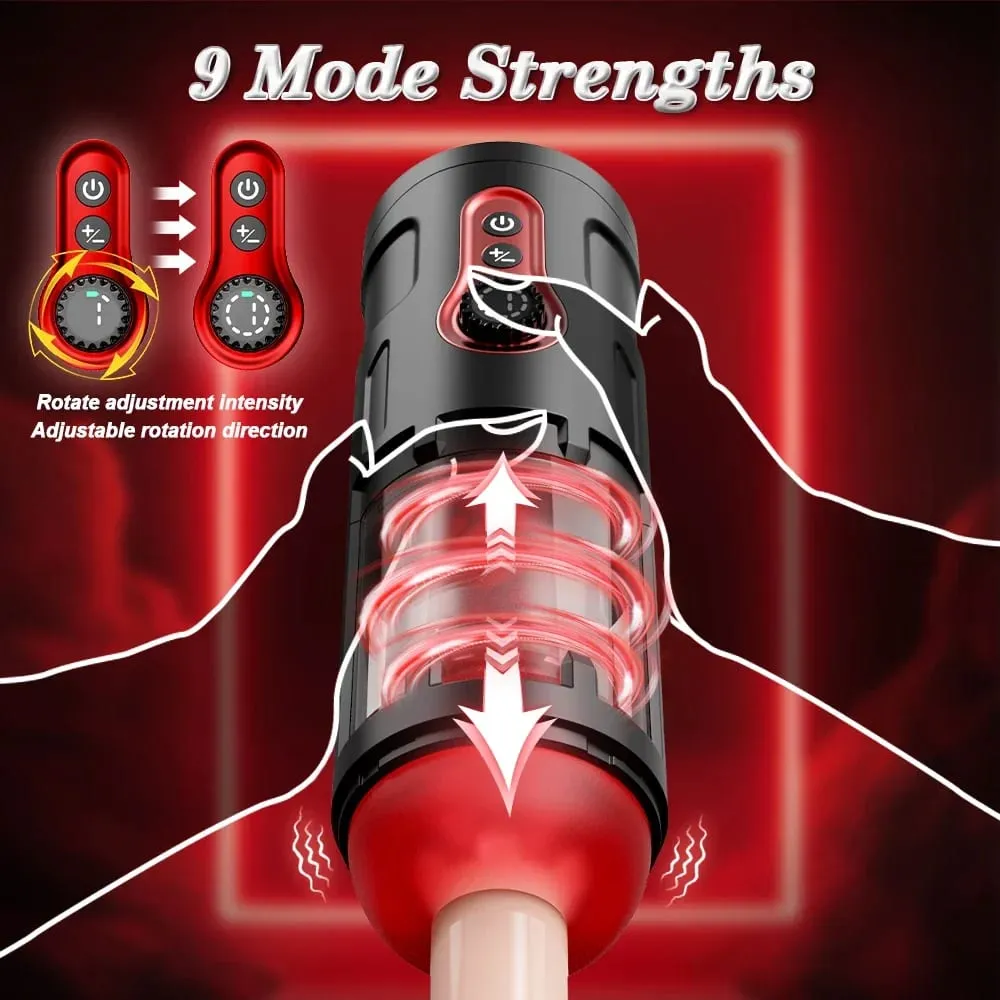 Automatic Male Masturbator Telescopic Rotation Sucking Machine Piston Blowjob Adult Goods Man Masturbation Sex Toy for Men