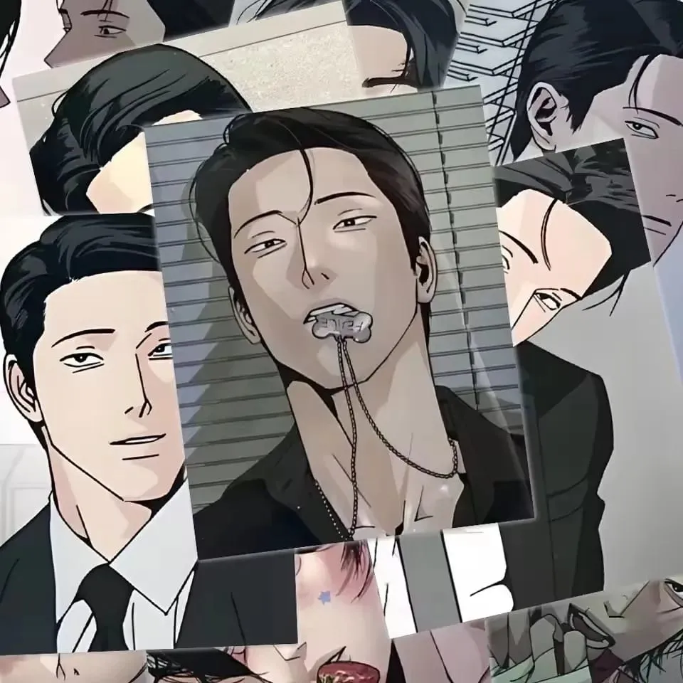 18PCS Korean BL Manhwa God's Peace Photo Cards Set - Manga Characters LOMO Card Perfect Gift for Fans — image 2