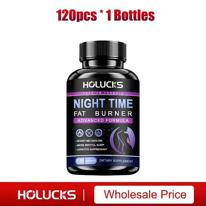 Buy 1 Get 1 Free! Pure Night Time Fat Burner Supplement for Balances Hormones Reduces Stress Eating & Restful Sleep Relax — image 8