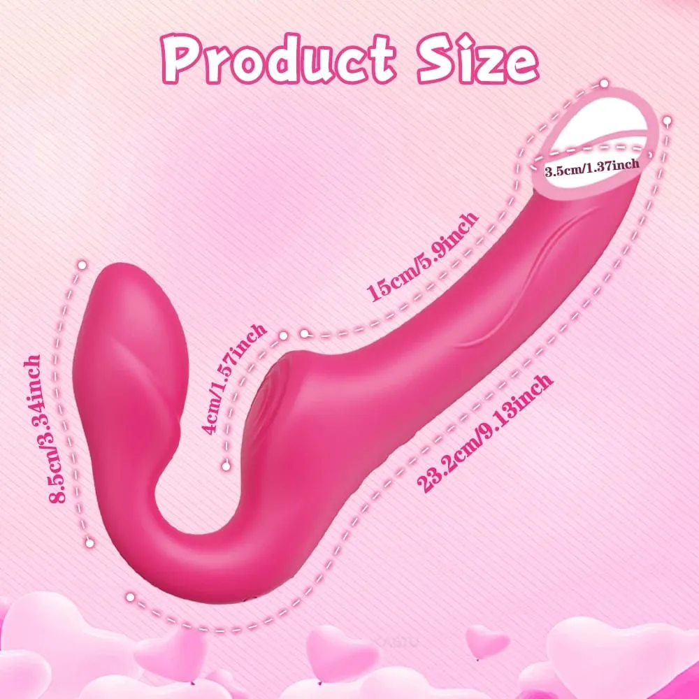 Double-Ended Vibrators for Women Wireless APP 3 in 1 Dildo Vibrator Lesbian G-Spot Dildos Couples Adults Toys Female Masturbator — image 5