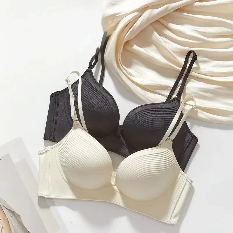 New 10cm Push Up Bra for Small Breasts Ultra Thick Lingerie Seamless T-Shirt Bras with 3D Memory Foam Cups — image 4
