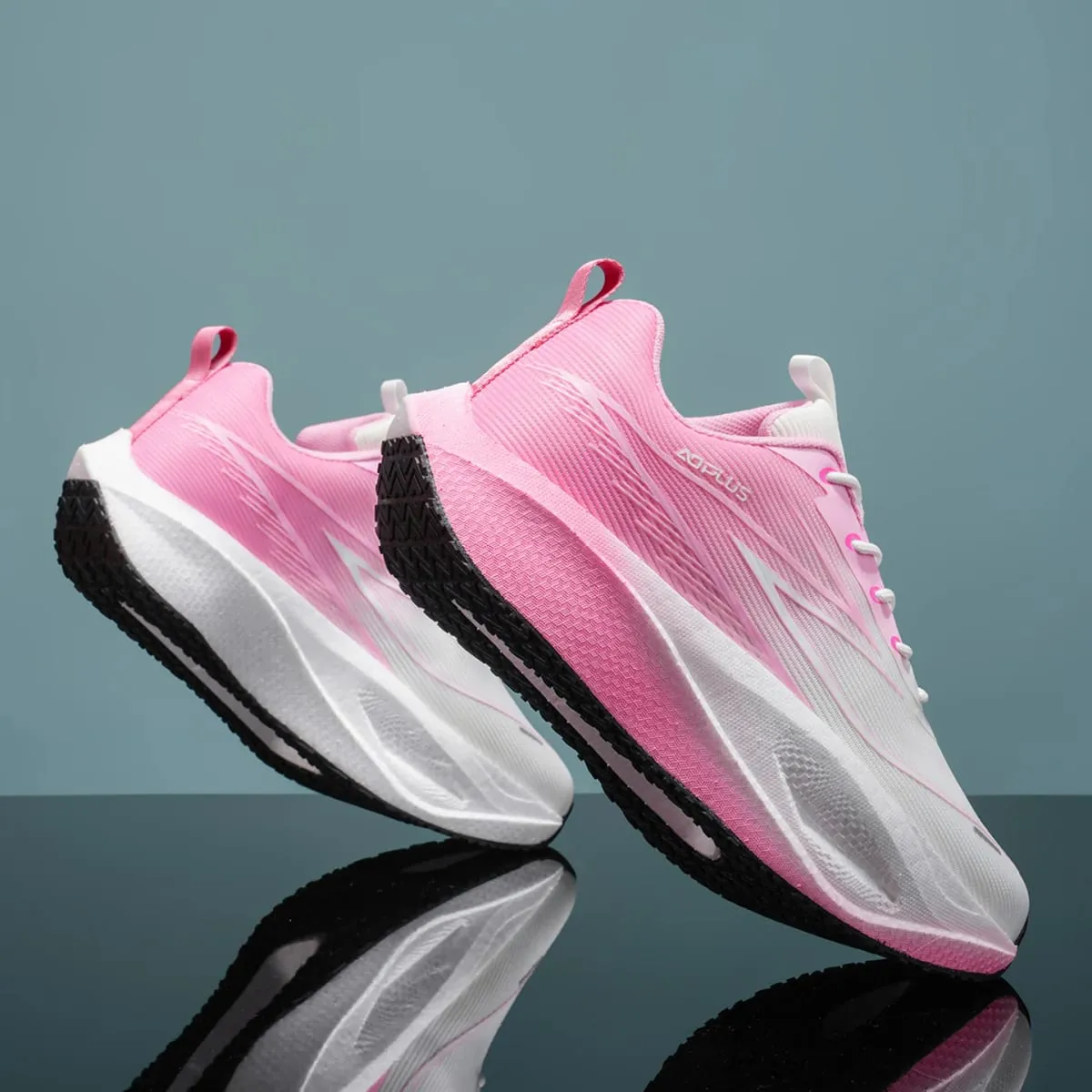 Men Running Shoes Carbon Board Marathon Sports Men's Speciality Sneakers Lightweight Women's Comfortable Athletic Nonskid Shoes — image 6