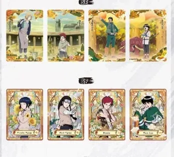 Genuine Naruto Card English Version Chapter of The Formation Uchiha Itachi Gaara Kakashi Anime Collectible Card — image 4