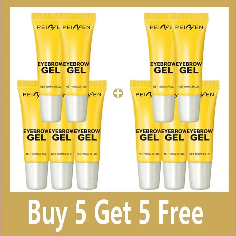 Eyebrow shaping gel Eyebrow shaping cream with brush Wild eyebrow strong shaping — image 10