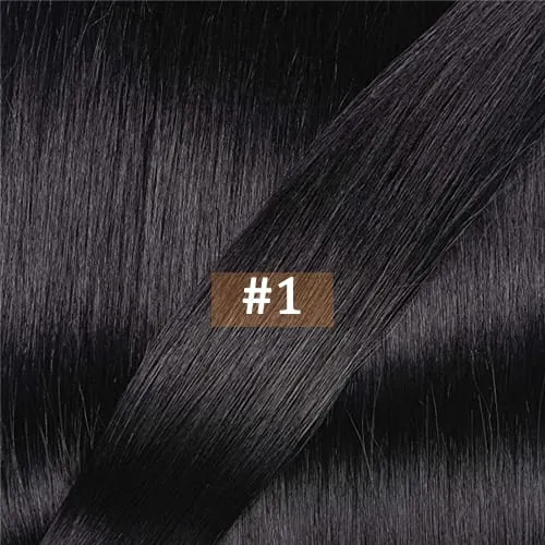 Nanoring Hair Extension Straight High Quality Real Human Hair Extensions for Women Micro Ring Link Hair Extensions Human Hair — image 8