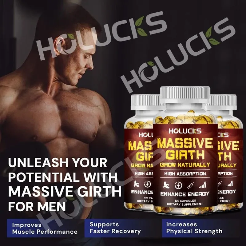 Premium Massive Girth Capsules with Ashwagandha Support Optimal Circulation & Energy Enhanced Performance & Overall Wellbeing — image 5
