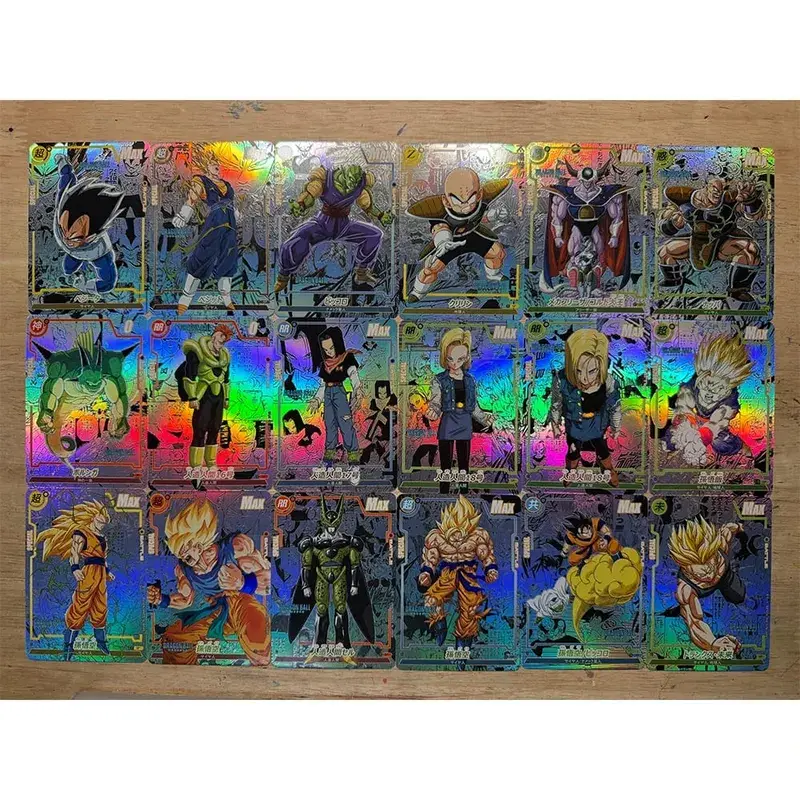 Anime characters Dragon Ball Super Bulma Cell DIY Homemade Bronzing texture Game toys Collection card Christmas birthday gift — image 9