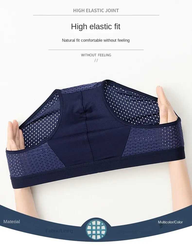 Solid Men Summer Ice Silk Underwear Boxershorts Briefs Breathable Underwear Bamboo Carbon Fiber Anti-Bacterial Hollow Panties — image 7