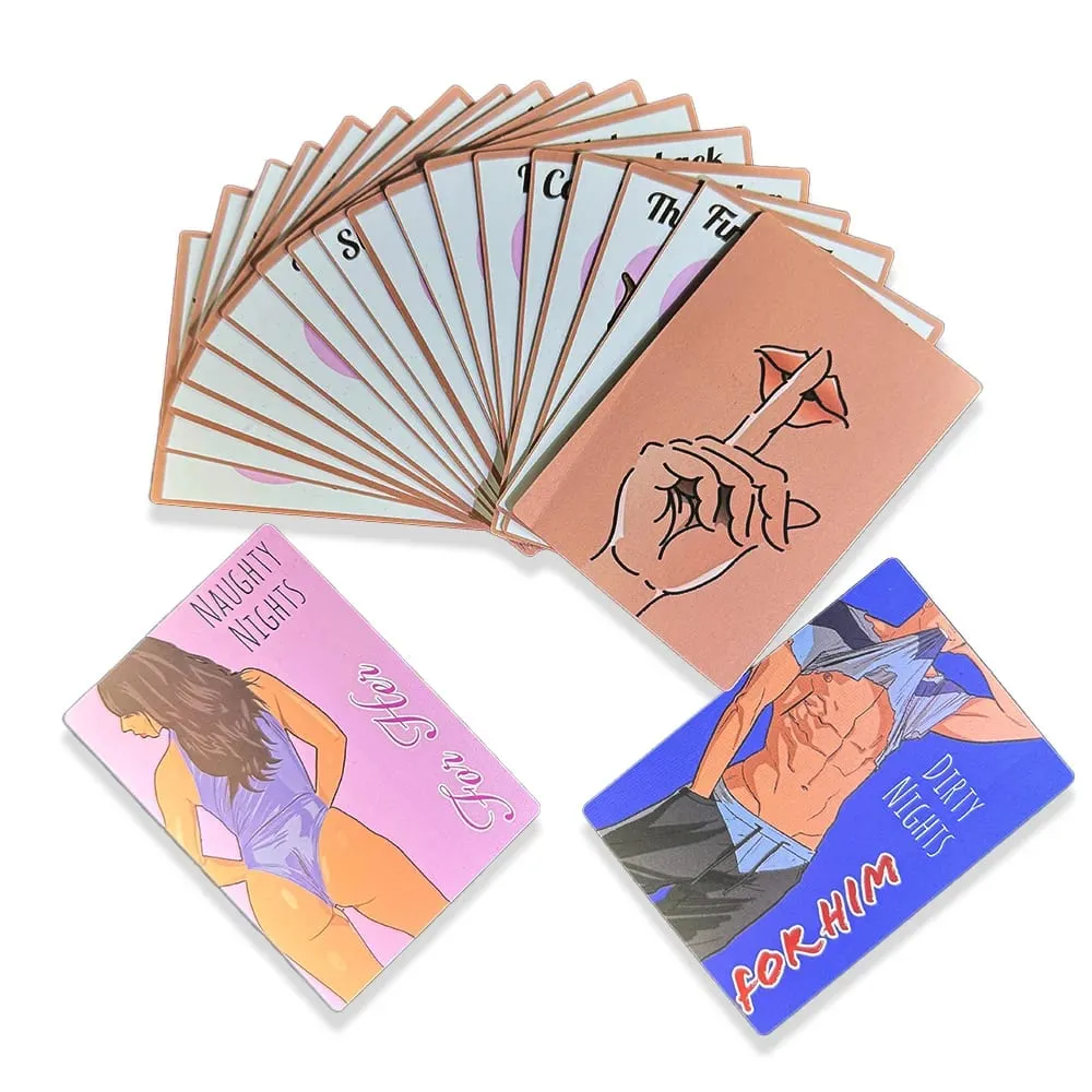 22pcs Romantic Couples Card Game Fun Date Night Board Game Truth or Dare Cards Intimate Game for Lovers Anniversary Gift Toys — image 5