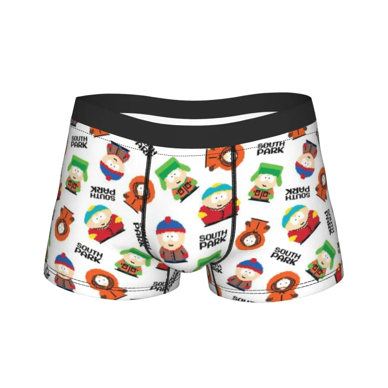 Man Souths Parked Kenny Cartoon Boxers HumorousGift Underwear Boxer Briefs — image 8