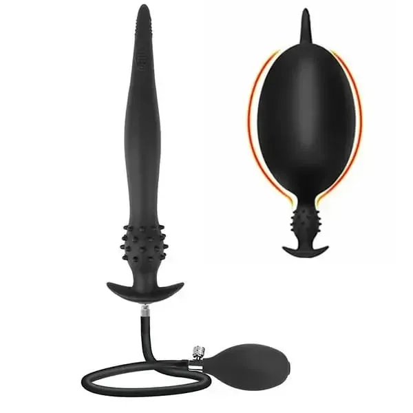 Anal Expander Expand Inflatable Anal Plug Oversized Enema Training Butt Plug Butt Dilator Ass Prostate Sex Toy para sa Mga Lalaki Babae — image 11