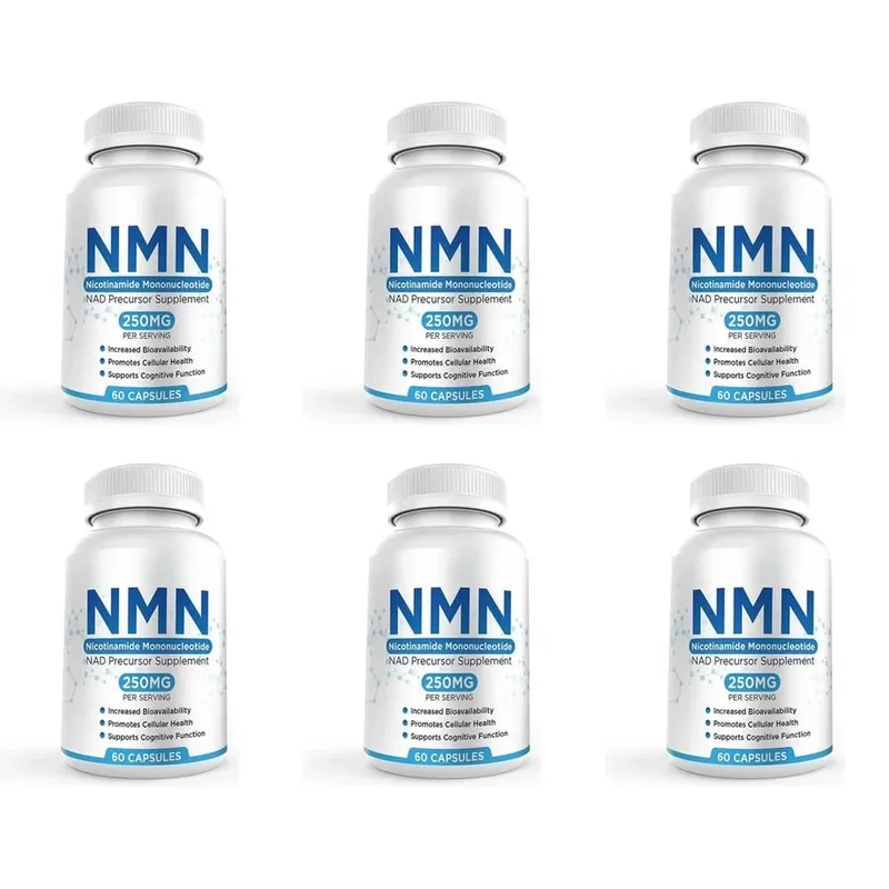 NMN Nicotinamide Mononucleotide Capsules 250 Mg Per Serving Increased Bioavailability Promotes Cellular Health 60 Capsules — image 12