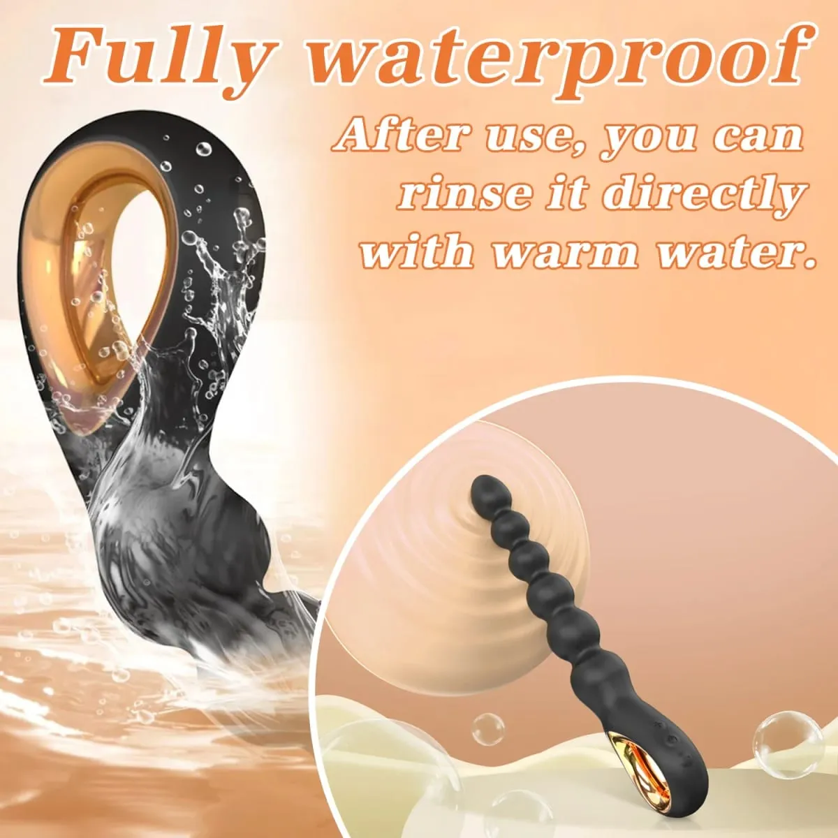 Vibrating Anal Beads Anal Balls for Men Butt Plug Prostate Massager for Gay G-Spot Vagina Vibrator for Women Adult Goods Sex Toy — image 6