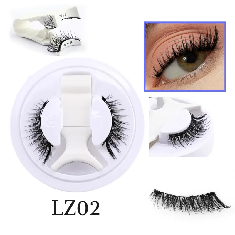 1 Pair New Magnetic Eyelashes Set With Tweezers Makeup Natural Light Eyelash Extension Tools Reusable False Eye Lashes — image 8