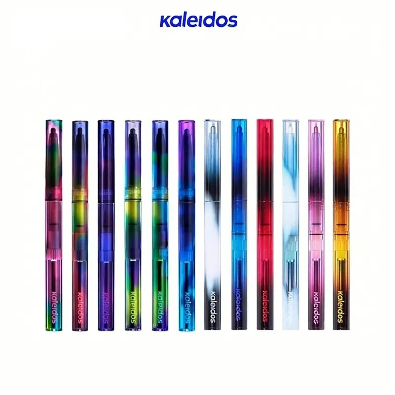 Kaleidos Automatic Gel Eyeliner Pencil Chameleon Eye Shadow Highlighter Chrome Glitter Face Makeup Set Chameleon Diamond Powder — image 4