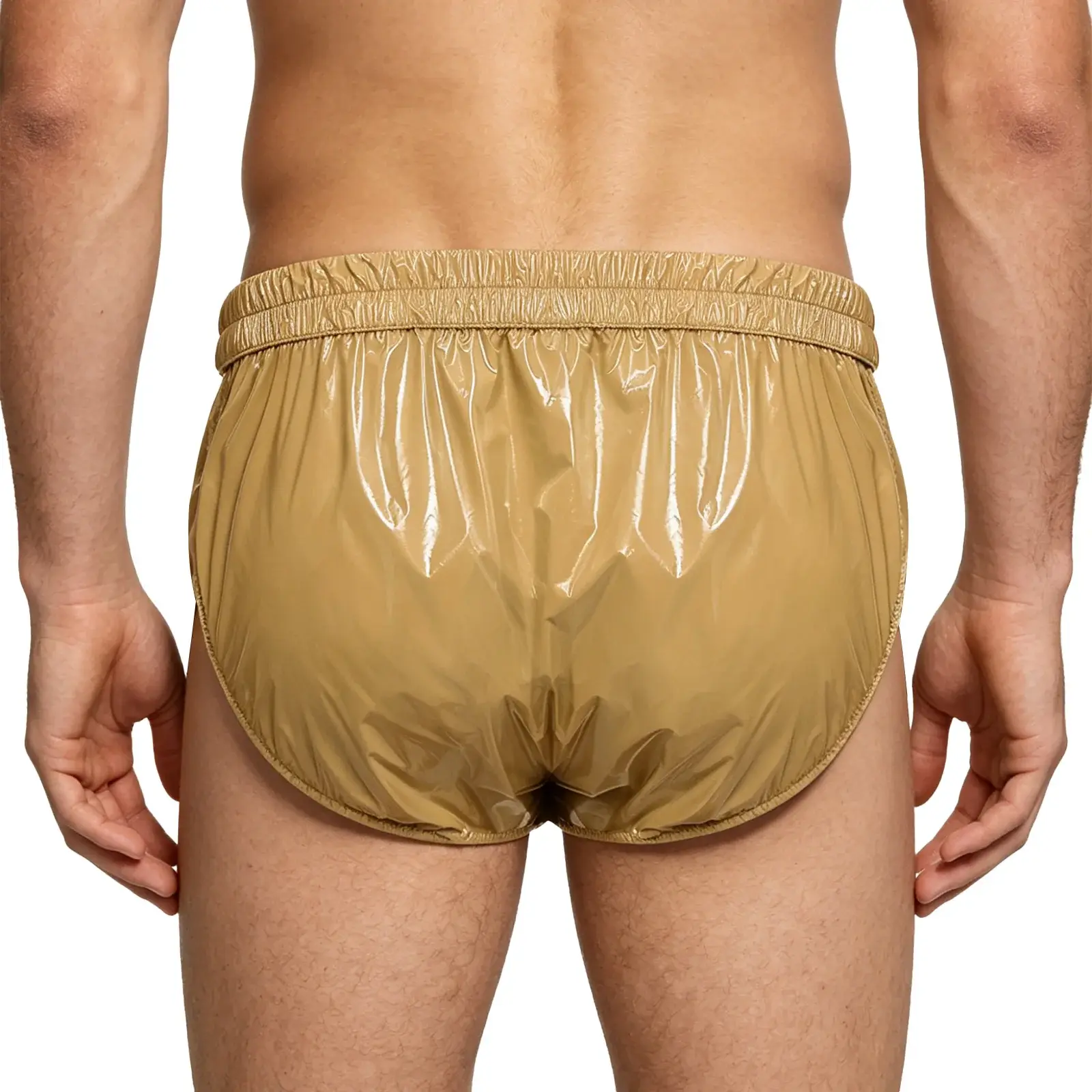 Mens Waterproof Swim Briefs Elastic Waistband Bikini Briefs Swim Bottoms Swimming Surfing Sunbathing Swimwear Bathing Suit — image 20