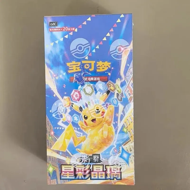 New Arrival Original PokéMon Trading Card Game Booster Pack Coin Set 17.0 Stellar Crystal Ex Collection Cards Birthday Gift — image 4