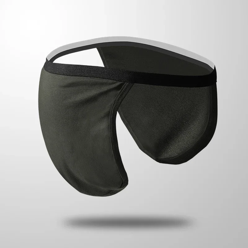 3PCS Men's Japanese Style Fundoshi Cotton Underwear, Breathable Comfort Sports Thong for Men, No Pouch, Sexy Loincloth Private — image 2