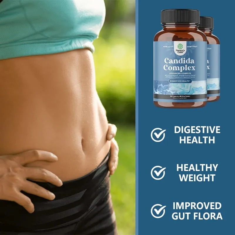 Complexo Candida - Probióticos e Enzimas Digestivas Ingredientes Naturais para Apoiar a Saúde Digestiva e o Equilíbrio da Flora Intestinal — image 5