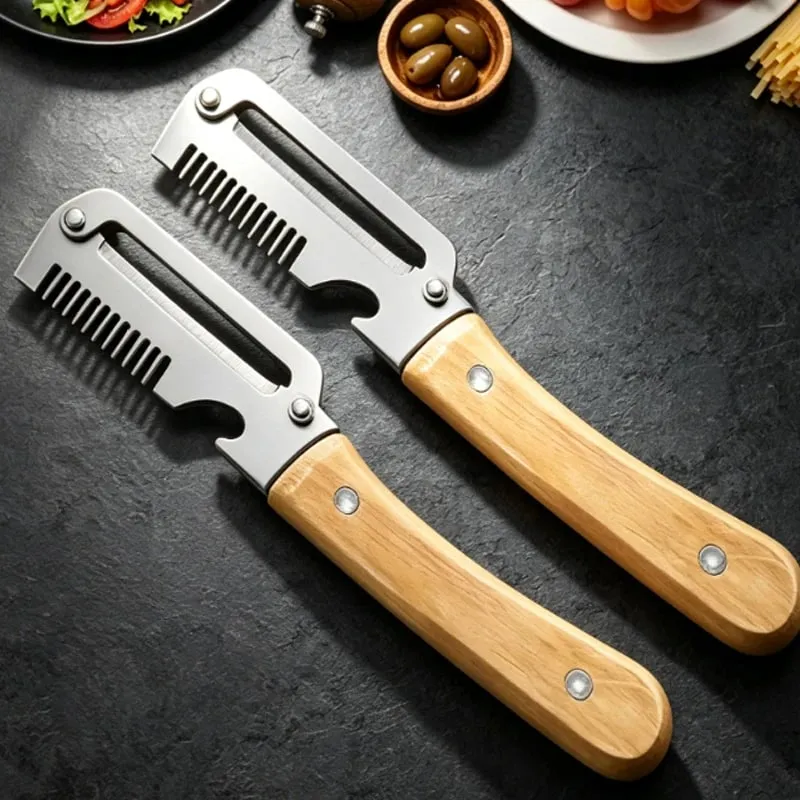 2PCS Kitchen Peeler Stainless Steel Vegetable Peeler for Cut Onions Slicing Fruit Vegetables Pumpki Specific Peeler Kitchen Tool — image 10