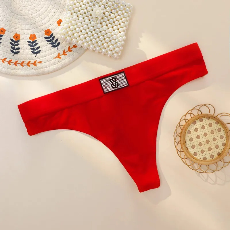 Victoria's Secret High Waist Underwear Sexy Lingerie Women Panties Seamless Lace Thongs Comfortable Breathable Panty — image 2