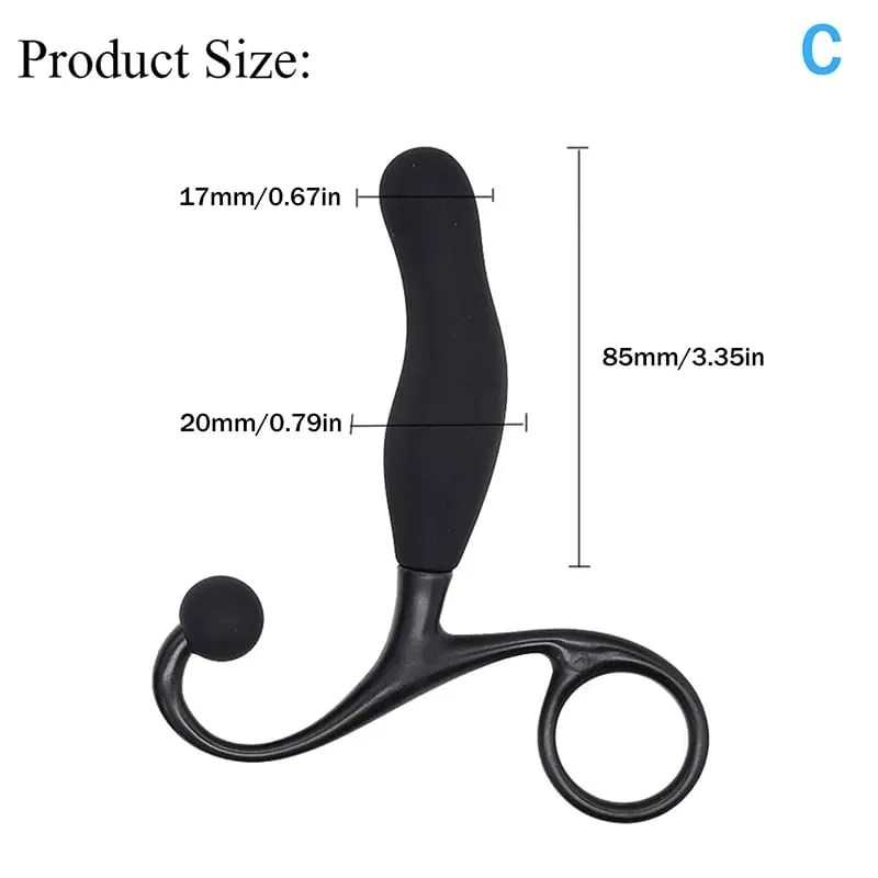 Silicone Anal Plugs Trainer Prostate Massage Butt Plugs Anal Sex Toys G-spot Clitoral Stimulation Anal Trainer Adult Products — image 5