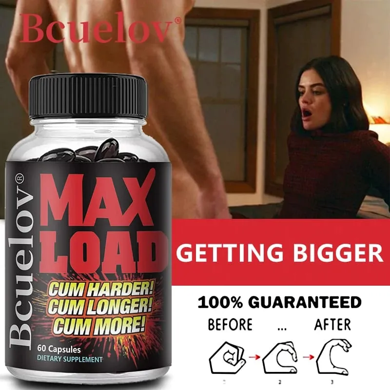 Men's Max Load Capsules - Supports Muscle Mass and Vitality Daily Immune Health Supplement Non-GMO — image 3
