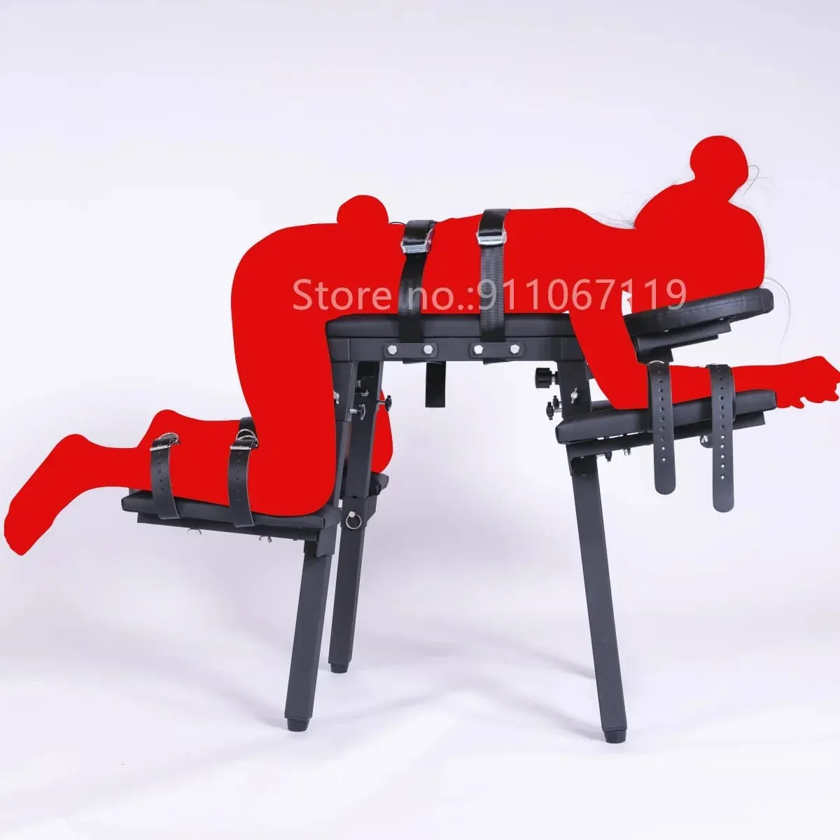 Large Sex Furniture With Female Masturbation Machine Vibrator Handcuffs Ankle Cuffs Bondage Gear Sex Toys For Women Men Adults