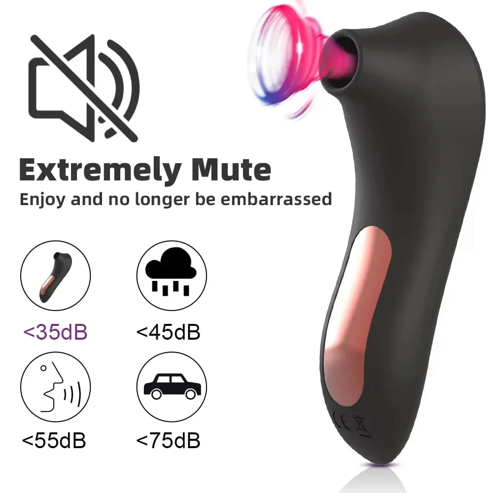 Clit Sucker Vagina Sucking Vibrator Clitoris Stimulator Blowjob Oral Nipple Licking Sex Toy for Women Masturbator Erotic Product — image 4