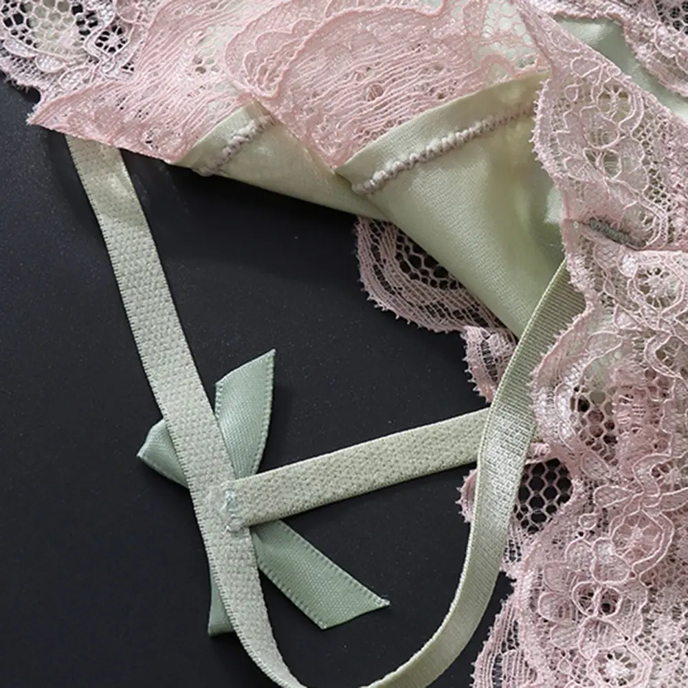 Men's Sexy Very Hot LingerieLace Ice Silk Briefs Sexy Accessories Hot Underwear Sissy 3D Bulge Pouch Bikini High Elastic Panties — image 10