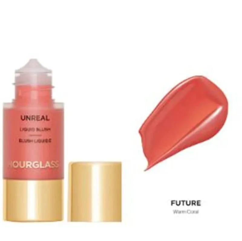 Hourglass Unreal Nude Liquid Texture Powder Blusher Full Clear Color Cheek Fluidity Easy Push Away Create Natural Woman Makeup — image 8