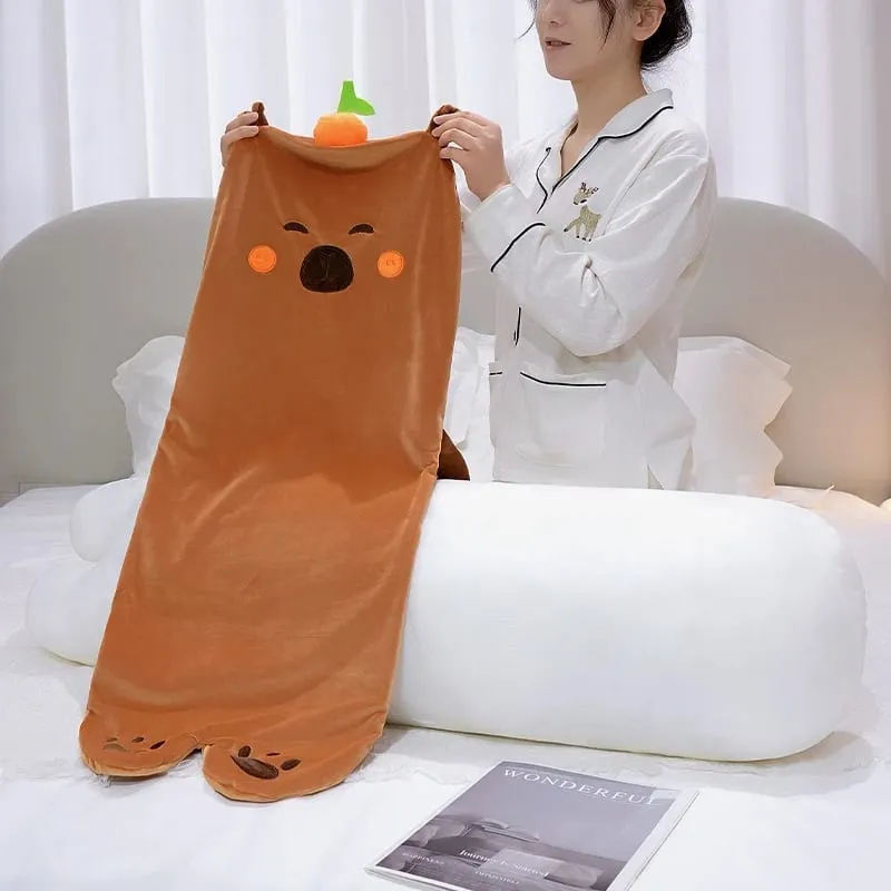 70cm Capybara Decorative Pillow Comfortable Cute Style Cushion Soft Sofa Bed Living Room Hug Pillow For Home Decoration — image 5