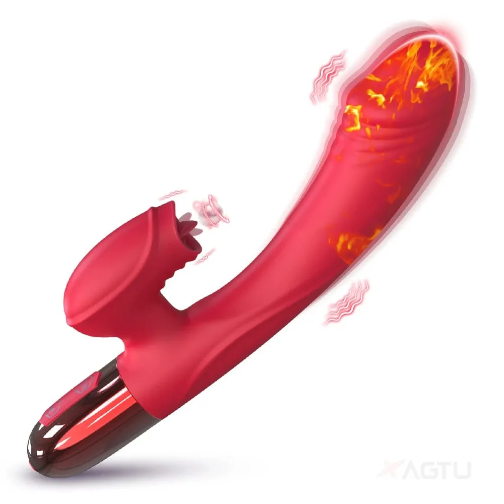 Sex Toy Vibrator for Women Clitoris Stimulator Female Masturbator G Spot Dildo with Tongue Licking Adults Goods 18+ — image 1
