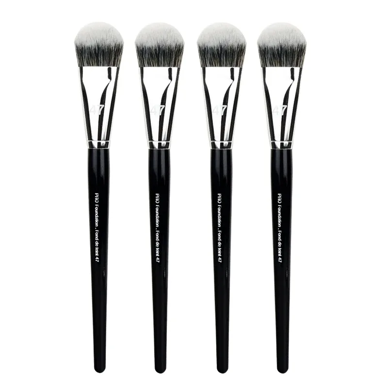 1-10pcs Pro Foundation Brush 47 Broom Head Professional Liquid Foundation Cream Concealer Brushes Women Face Base Makeup Tools — image 12