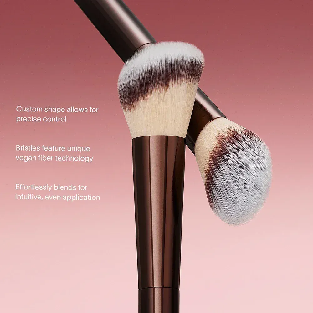 No. 15 Hourglass Blush Brush Bersudut Kontur Blush Stippling Berus Pipi Krim Cecair Blush Makeup Berus Krim Blush Brush — image 3