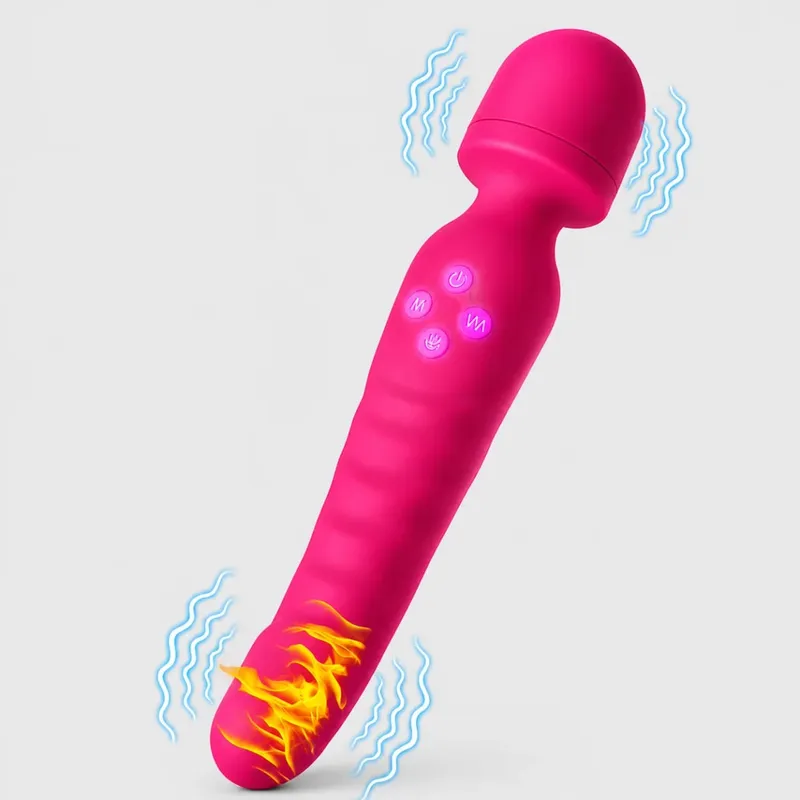 AV Vibrator for Women Powerful G Spot Dildos Magic Wand Clitoris Stimulator 3 IN 1Vagina Massager Adults Sex Toys for Woman — image 8