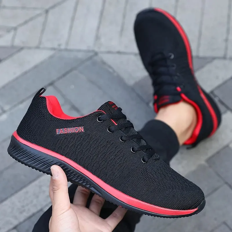 Men's Mesh Running Sneakers Athletic Gym Lightweight Men Causal Shoes 2025 Fashion Breathable Knit Walking Footwear Size 39-46 — image 5