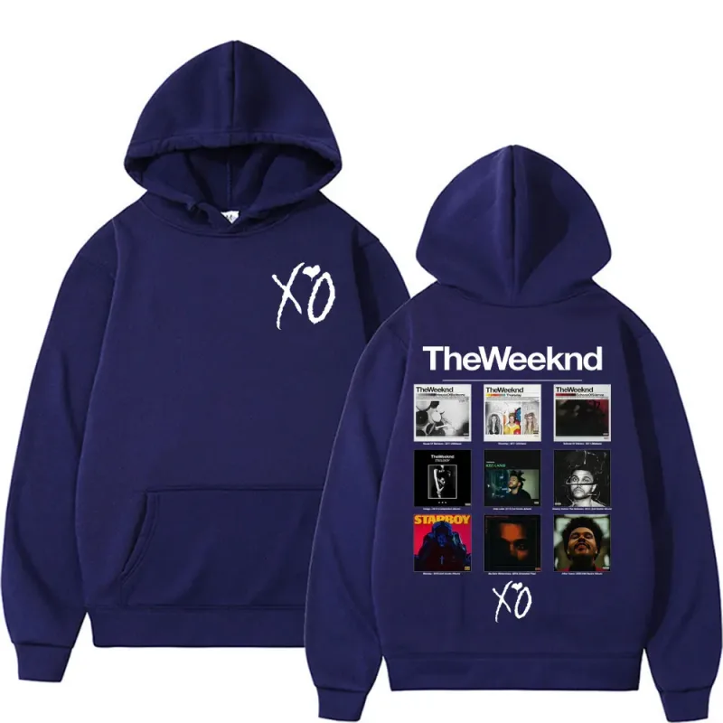 Rapper The Weeknd Album Cover Graphic Hoodies Men Women Fashion Hip Hop Pop Music Sweatshirt Bodywarmer Comfort Hoodie Pullovers — image 5