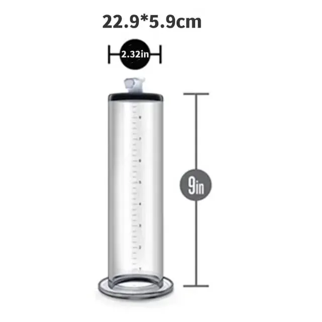 Masculino pênis bomba manual de vácuo pênis ampliador brinquedos sexuais para homem pênis ampliação extensor treinador adultos produtos sexuais 30cm
