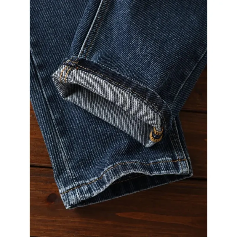 2025New Autumn Jeans Men's Slim Stretch Affordable Luxury Fashion Embroidery Long Skinny Pants — image 6